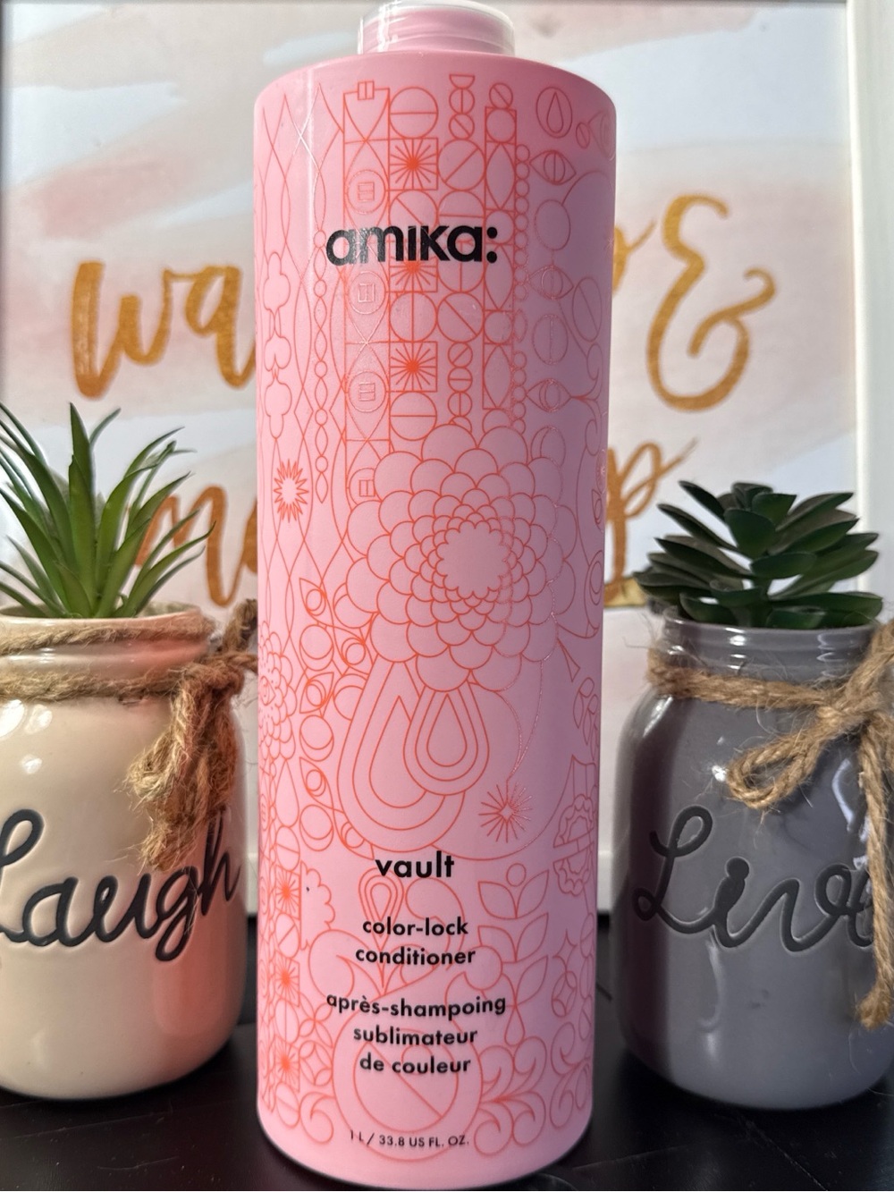 amika Pink Vault Color-Lock Conditioner